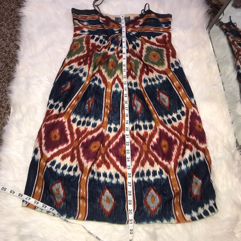 Anthropologie Burning Torch Multicolor Dress - Picture 5 of 8